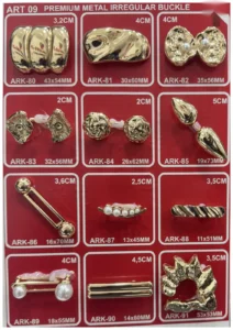 Išskirtiniai metaliniai aksesuarai – art. 09: ARK-80, ARK-83, ARK-86, ARK-89, ARK-81, ARK-84 …