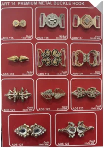 Išskirtiniai metaliniai aksesuarai – art. 14: ADS 115, ADS 121, ADS 116, ADS 122, ADS 125, ADS 117 …