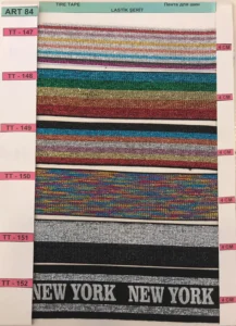 Trükitud paelad – art. 84: model 18
