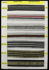 Trükitud paelad – art. 41: model 61