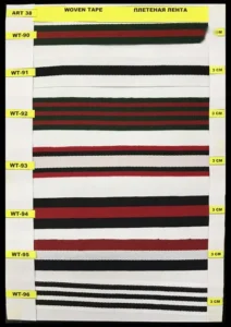 Trükitud paelad – art. 38: WT-93