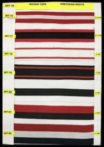 Trükitud paelad – art. 36: WT-77, WT-79, WT-80