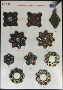 Sew-On Rhinestones – art. 07: model 2