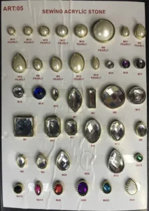 Sew-On Rhinestones – art. 05: W 15