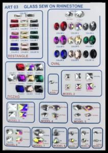 Sew-On Rhinestones – art. 03: model 19