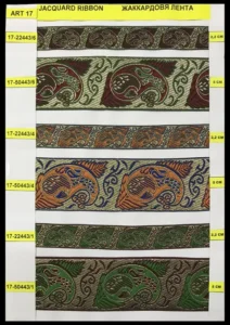 Jacquardband – art. 17: model 7