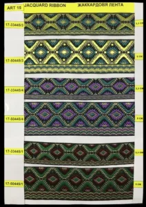 Jacquardband – art. 15: model 9